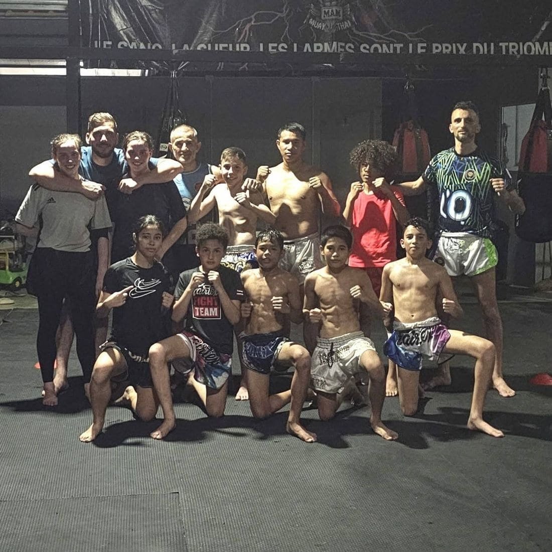 L'USBB au camp de muay-thaï de Pattaya